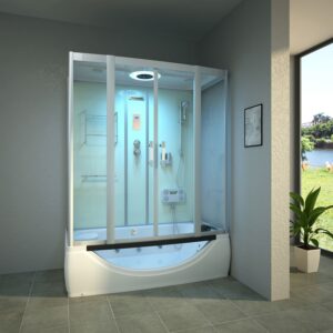 Dampfdusche Whirlpool LIMNOS 170x90