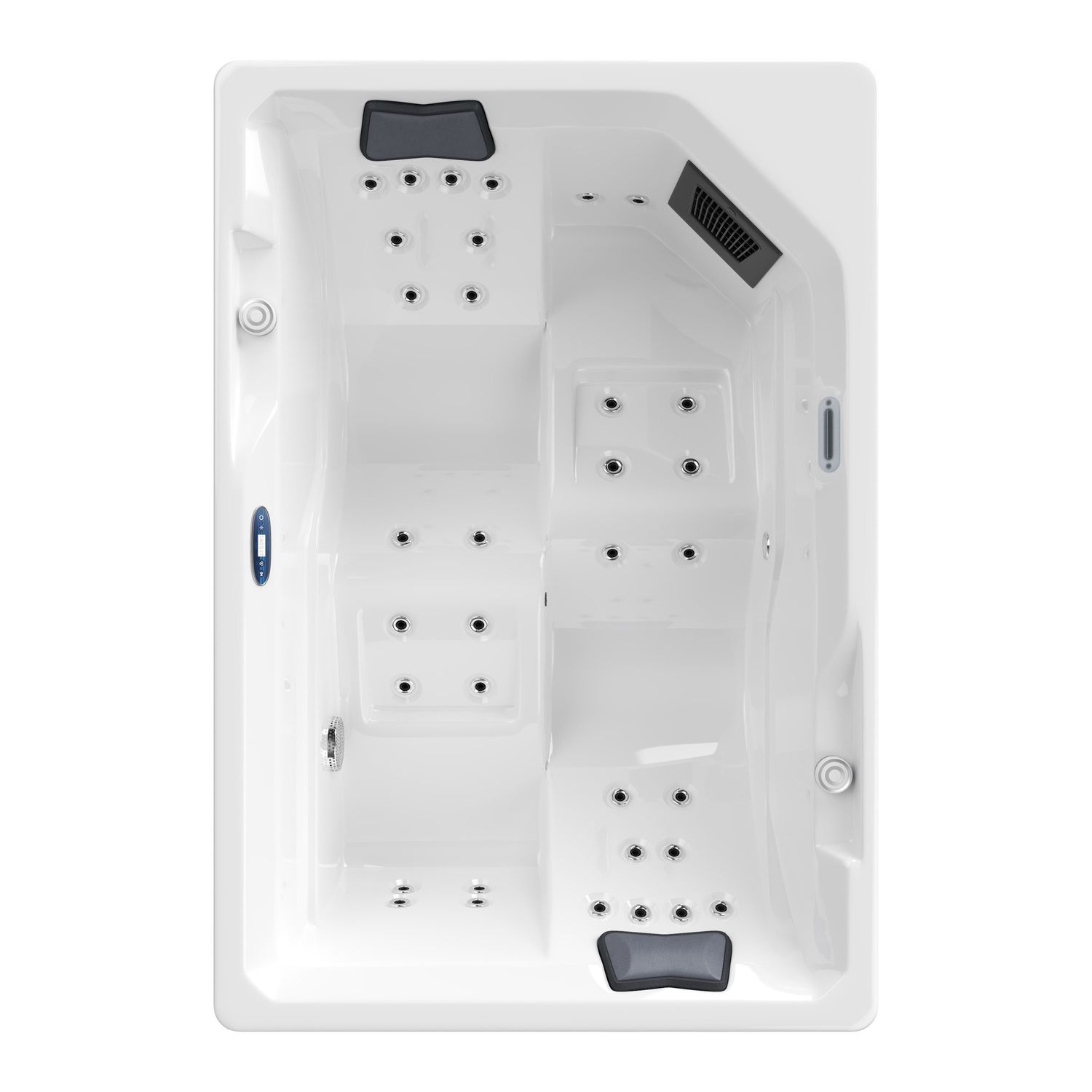 600 Outdoor Whirlpool GALERA weiss 190x130 LED