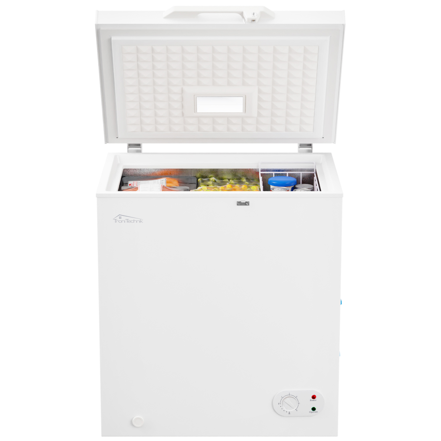 Gefriertruhe Kühltruhe Borgar 160L PRO 1 Gefriertruhe Kühltruhe Borgar 160L PRO