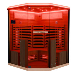 Dewello Infrarotkabine KENORA 140cm x 140cm Infrarot