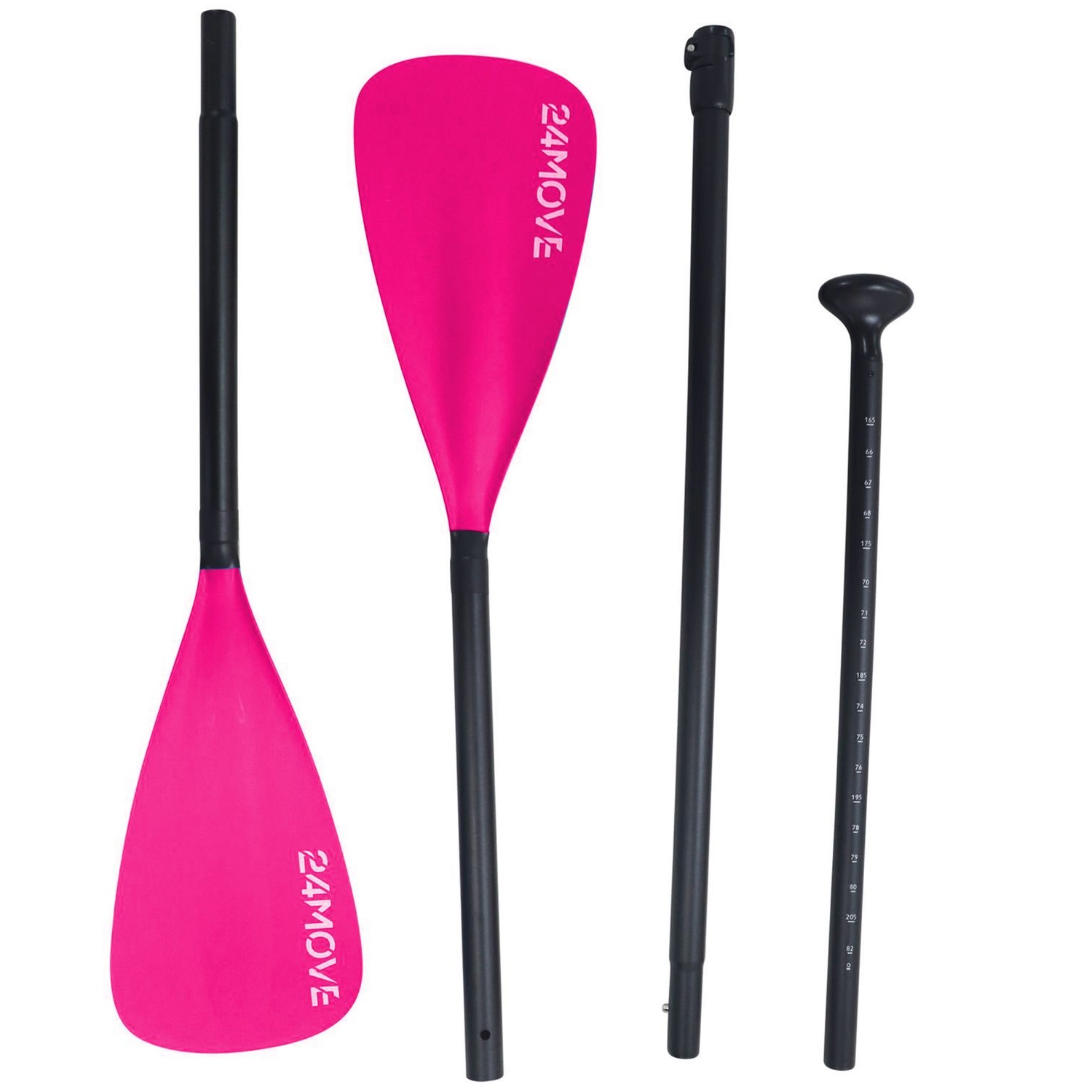 24MOVE® SUP Doppelpaddel für Paddleboards und Kajaks, pink 1 24MOVE® SUP Doppelpaddel für Paddleboards und Kajaks, pink
