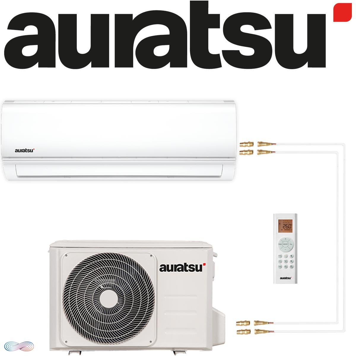 AURATSU Klimaanlage AWX-18 Set 5,3 kW mit Quick Connect"" 1 AURATSU Klimaanlage AWX-18 Set 5,3 kW mit Quick Connect""