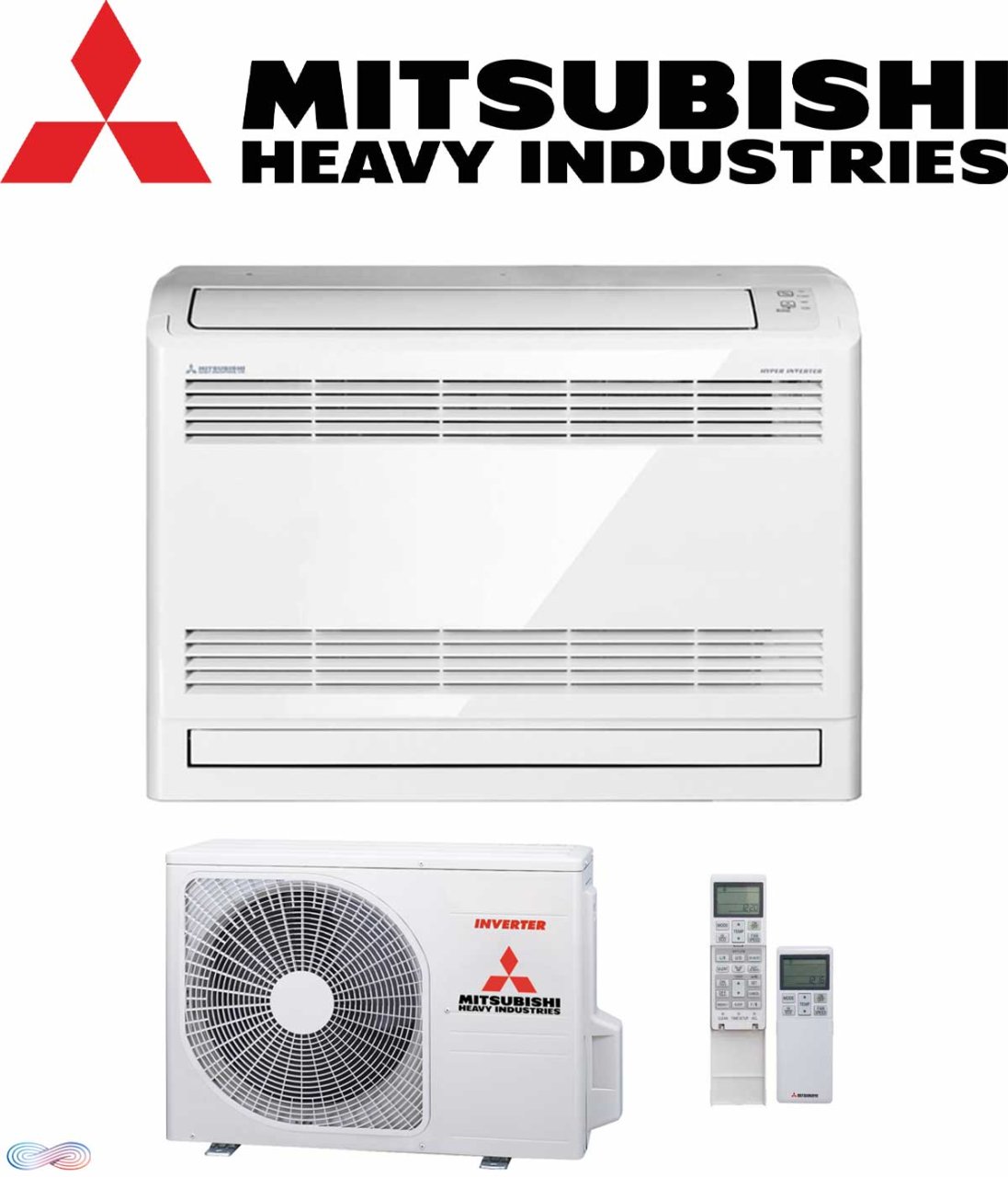 Mitsubishi Heavy SET SRF25ZS-W 2,5 kW | Truhengerät"" 1 Mitsubishi Heavy SET SRF25ZS-W 2,5 kW | Truhengerät""