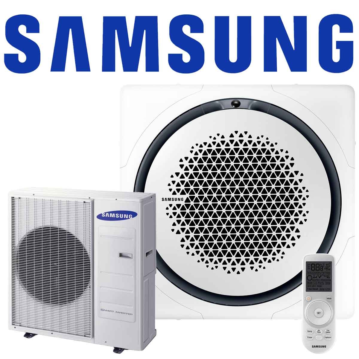 Samsung Singlesplit Set AC 120 WindFree 360° quadratisch Kassette... 1 Samsung Singlesplit Set AC 120 WindFree 360° quadratisch Kassette...