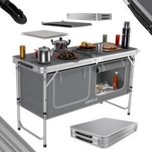 24MOVE® Campingküche PRAIA grau