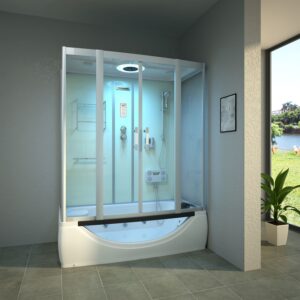 Duschtempel Whirlpool LIMNOS 170x90