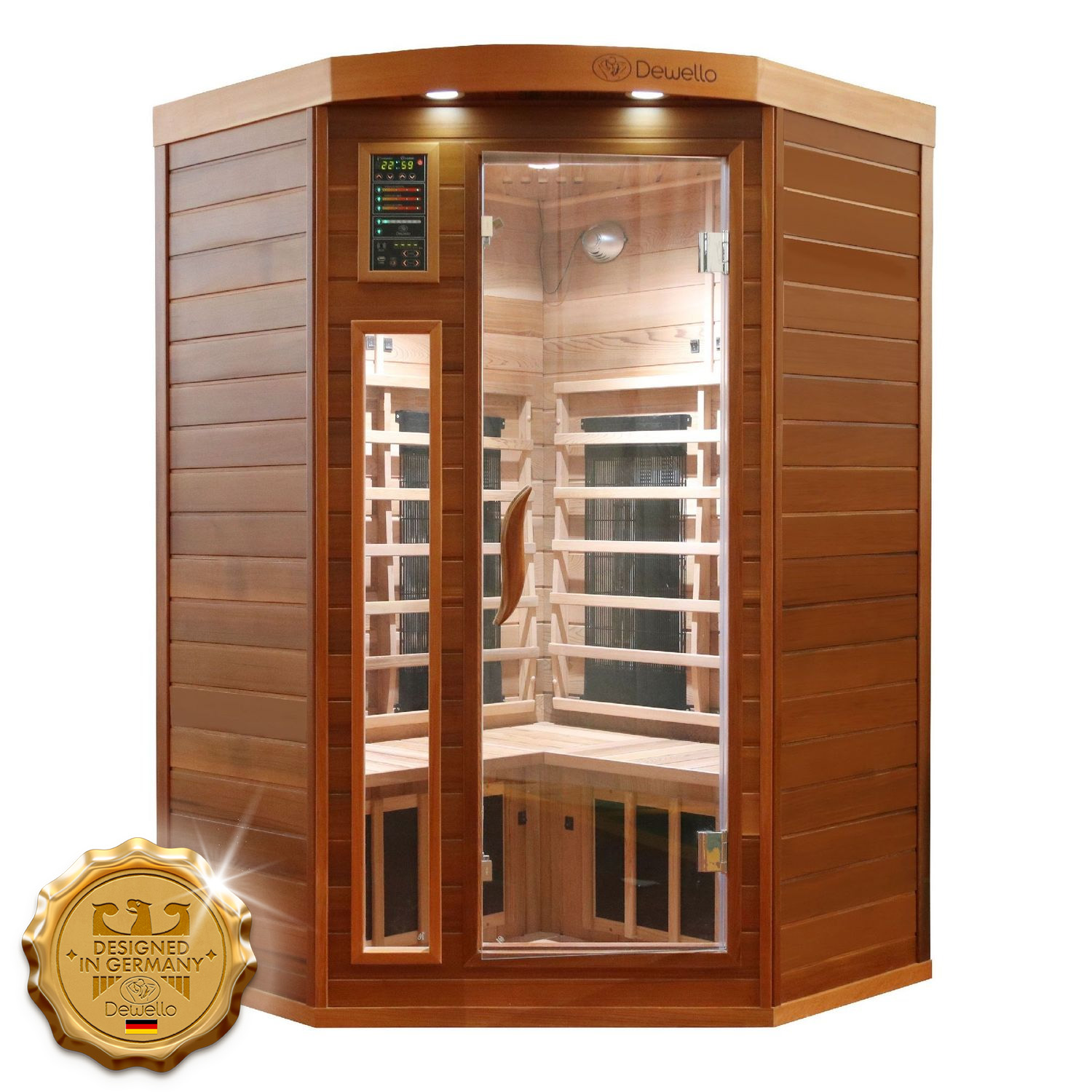 446 Infrarotkabine LAKEFIELD PRO Zeder