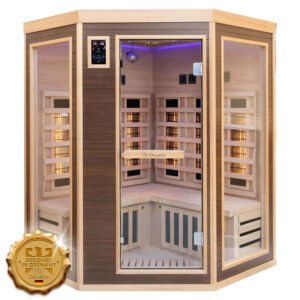 Infrarotkabine MONTREAL 140x140 Dual-Therm