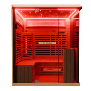 Dewello Infrarotkabine KENORA 160cm x 120cm Infrarotkabine