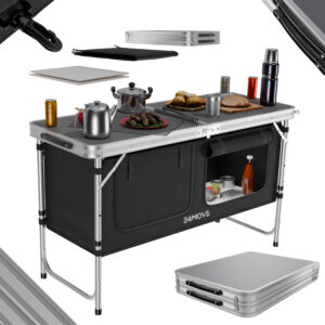 24MOVE® Campingküche PRAIA schwarz