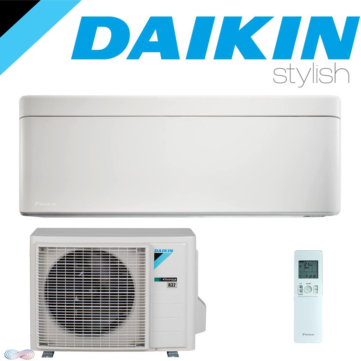 SET DAIKIN STYLISH Wandgerät Weiß 2,0 kW"" 1 SET DAIKIN STYLISH Wandgerät Weiß 2,0 kW""