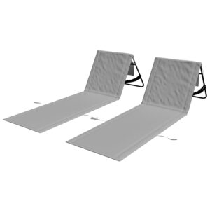 24MOVE® Strandmatte NATAL grau SET (2Stück)