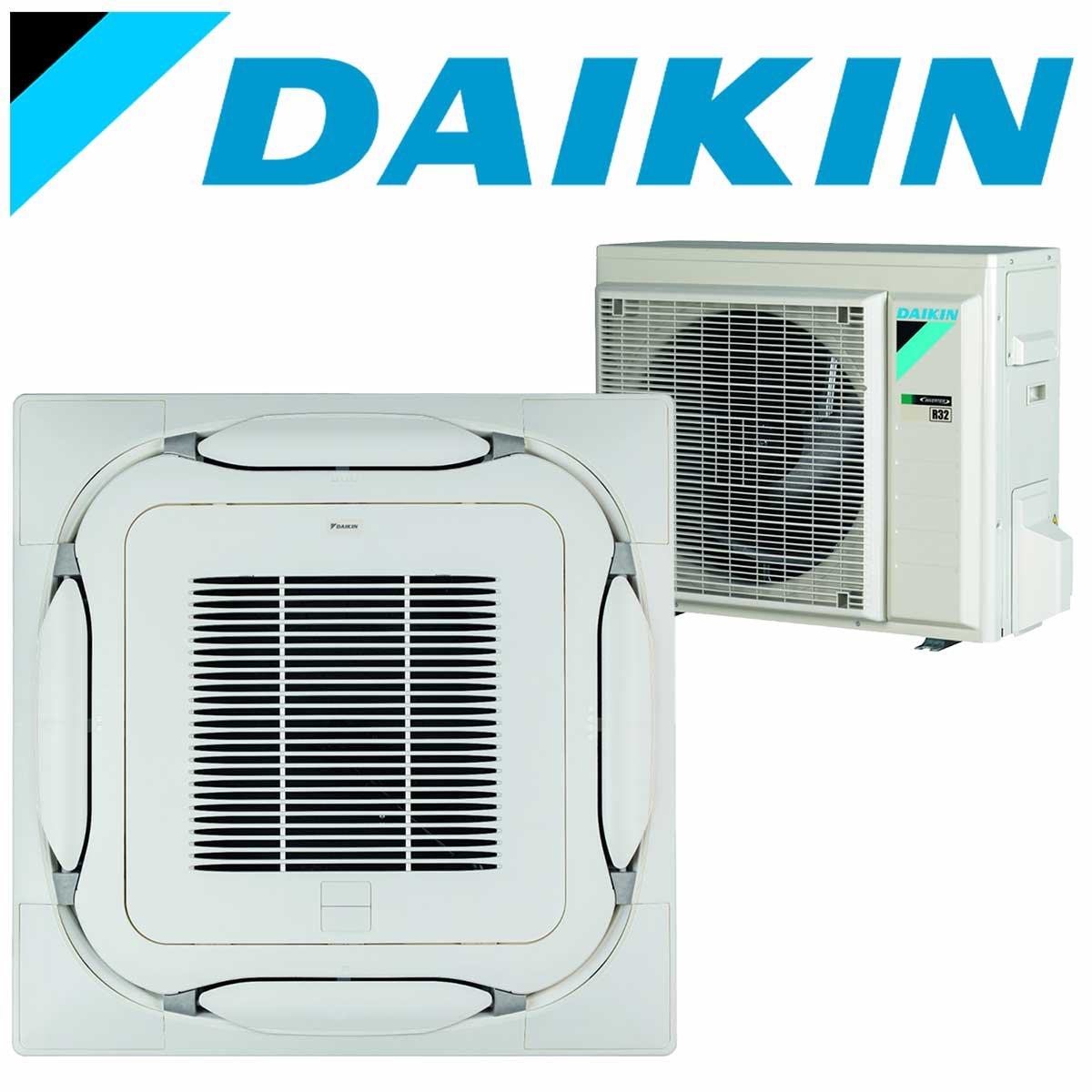 SET DAIKIN Roundflow FCAG 5 kW Deckenkassette selbstreinigend weiß... 1 SET DAIKIN Roundflow FCAG 5 kW Deckenkassette selbstreinigend weiß...