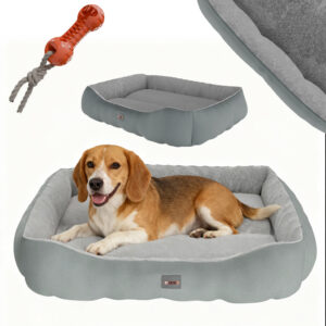 BENNO® Hundebett Hundekissen Hundekorb SAMMY XL grau