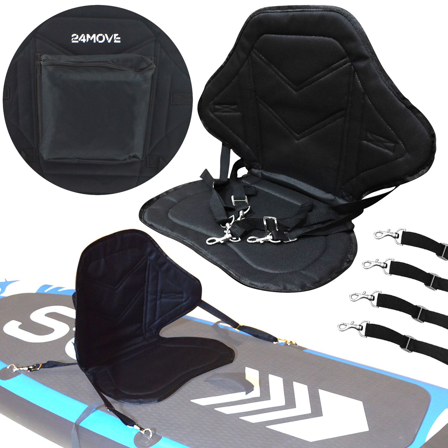 Kajak Sitz für SUP Paddle Boards 1 Kajak Sitz für SUP Paddle Boards