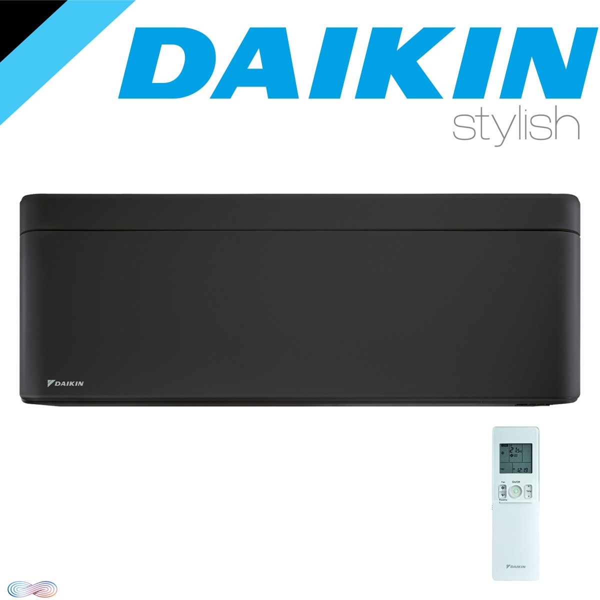Daikin Stylish Wandgerät FTXA25CB 2.5 kW | Mattschwarz"" 1 Daikin Stylish Wandgerät FTXA25CB 2.5 kW | Mattschwarz""