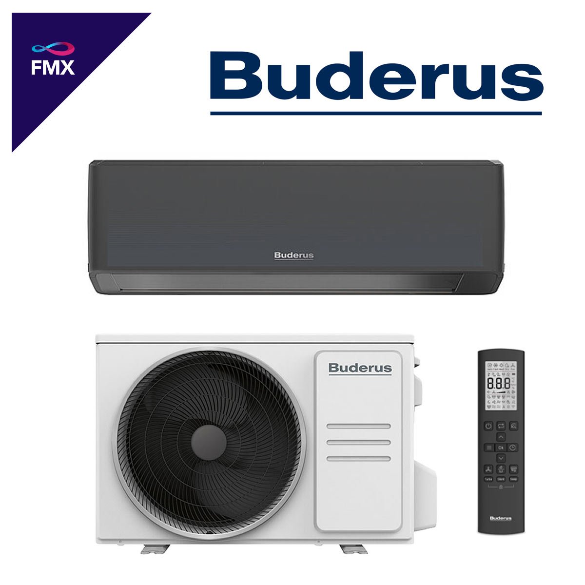 Buderus Logacool AC186i 5,3 kW Klimaanlage | Schwarz"" 1 Buderus Logacool AC186i 5,3 kW Klimaanlage | Schwarz""