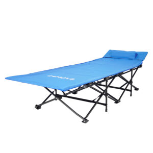 24MOVE® Feldbett Campingbett Klappbett Campingliege klappbar BORBA blau