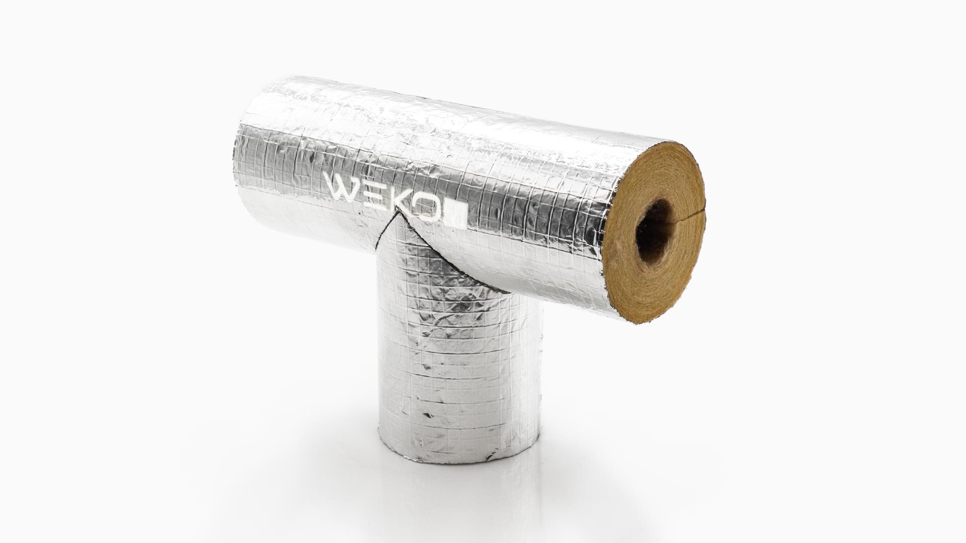 Mineralwolle Rohrisolierung T-Stück mit Klebeverschluss | 28mm x 30mm Dämmstärke | WEKOFLEX® für Heizung & Sanitär | 100% GEG 1 Mineralwolle Rohrisolierung T-Stück mit Klebeverschluss | 28mm x 30mm Dämmstärke | WEKOFLEX® für Heizung & Sanitär | 100% GEG