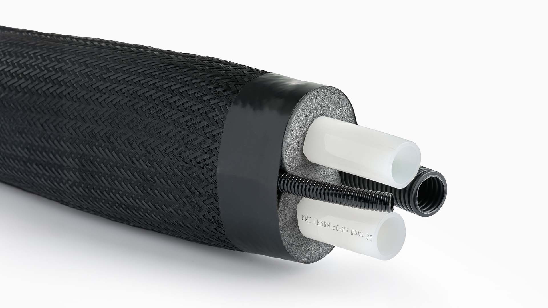 Anschlusssystem für Luft-/Wasser-Wärmepumpen | KG-Rohr Verlegung | PEX25 | 10m | Aeroline pex pro gs 1 Anschlusssystem für Luft-/Wasser-Wärmepumpen | KG-Rohr Verlegung | PEX25 | 10m | Aeroline pex pro gs