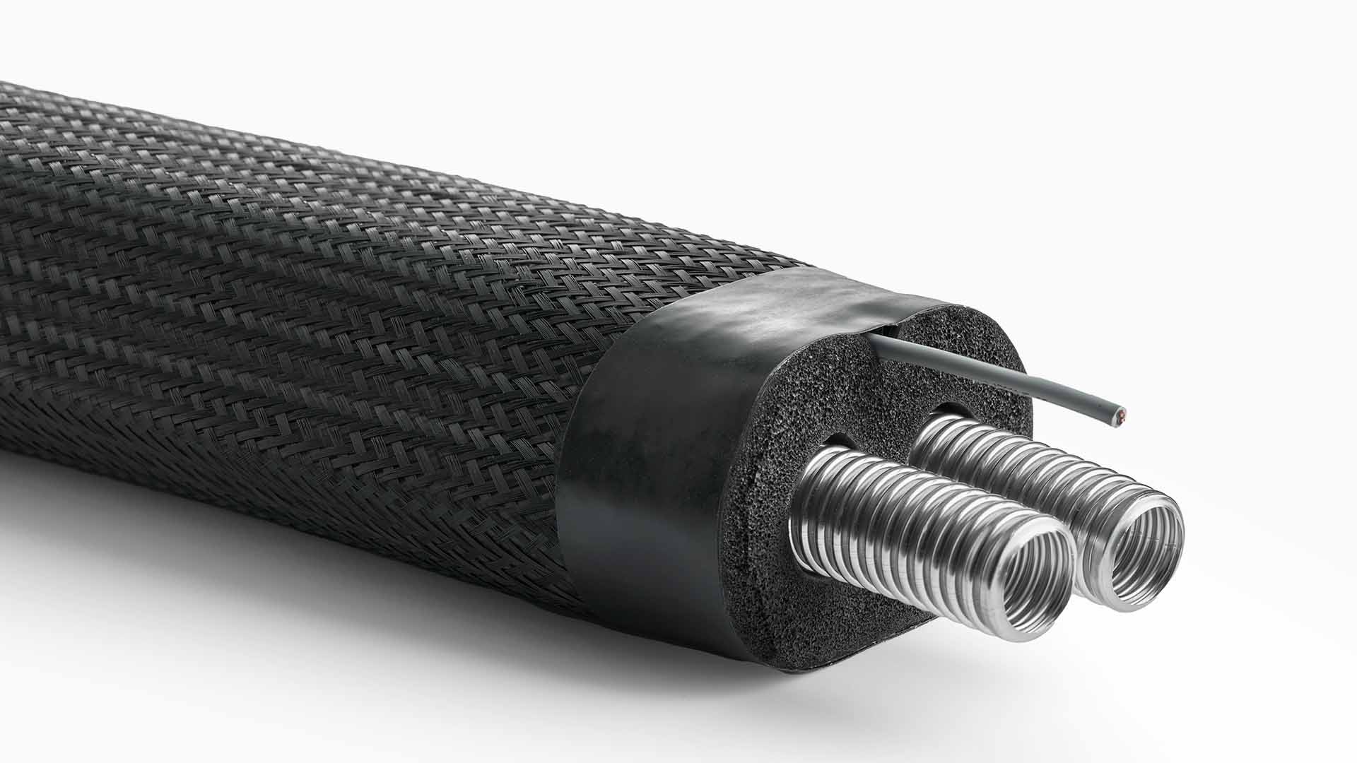 Verrohrungssystem für Luft-/Wasser-Wärmepumpen | KG-Rohr Verlegung | DN32 | 10m | Aeroline inox pro gs 1 Verrohrungssystem für Luft-/Wasser-Wärmepumpen | KG-Rohr Verlegung | DN32 | 10m | Aeroline inox pro gs