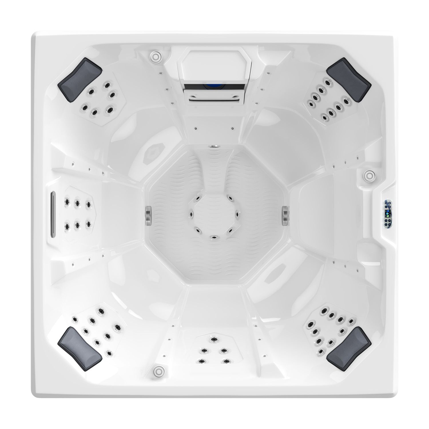 598 Outdoor Whirlpool TORCELLO weiss 210x210 LED 6