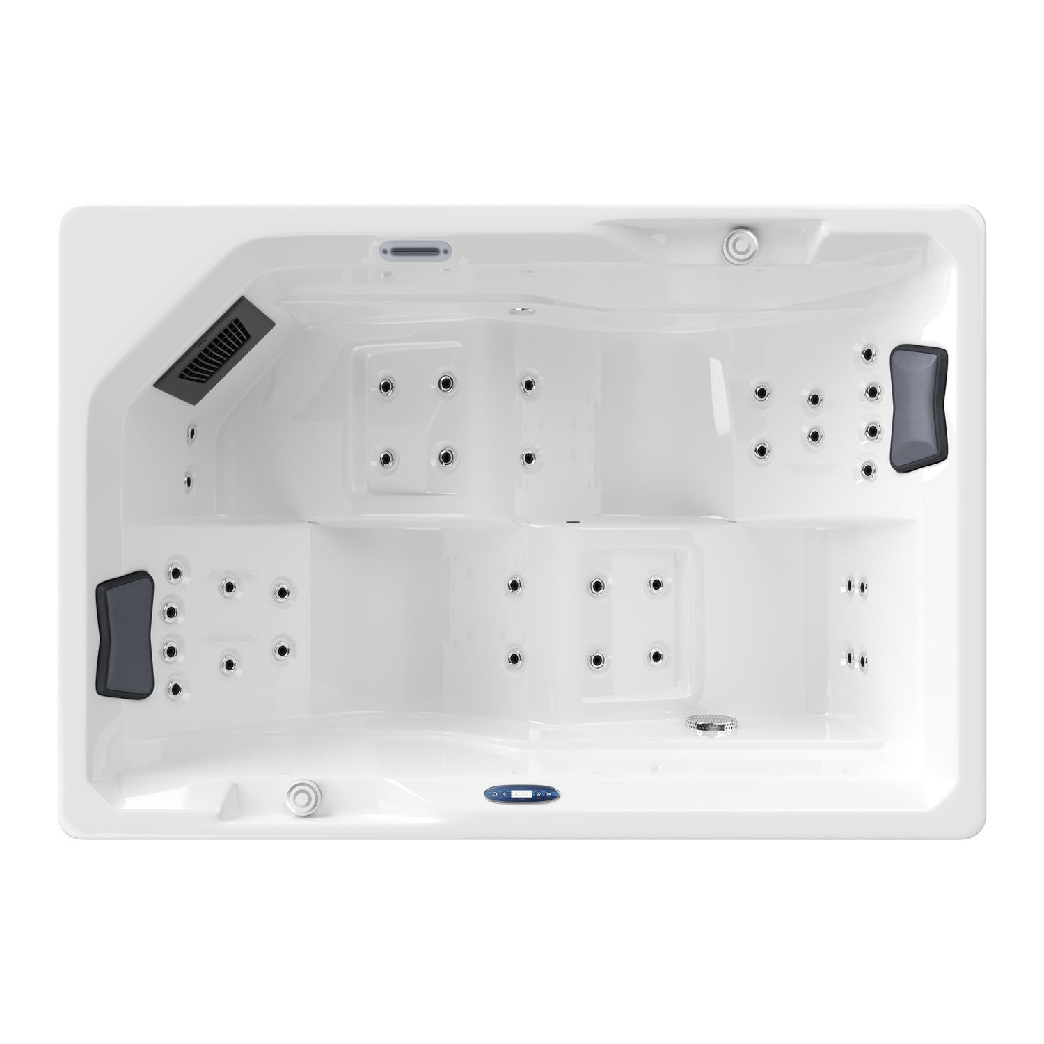 600 Outdoor Whirlpool GALERA weiss 190x130 LED