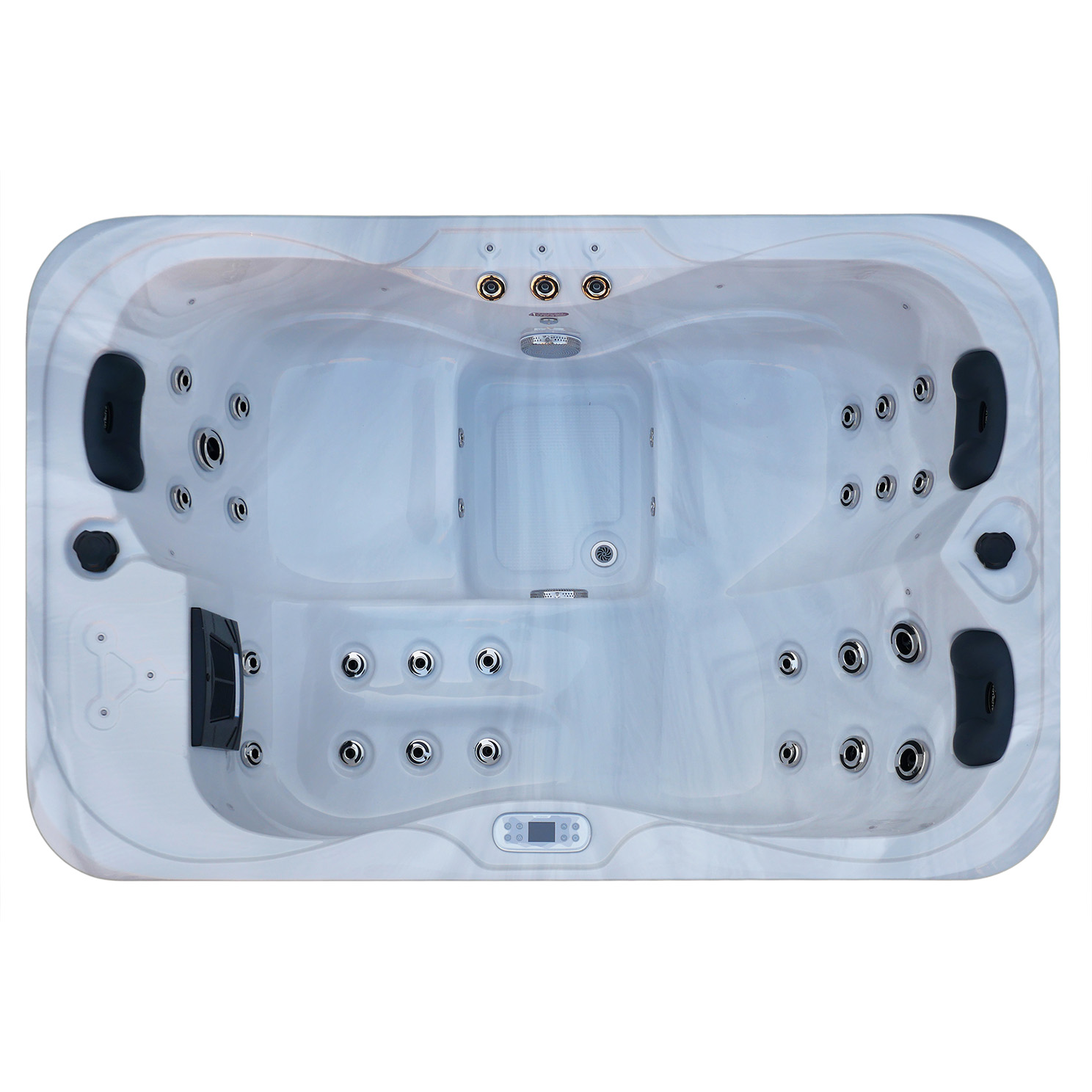 632 Outdoor Whirlpool Spa TINO PRO Weiss JOYONWAY 1