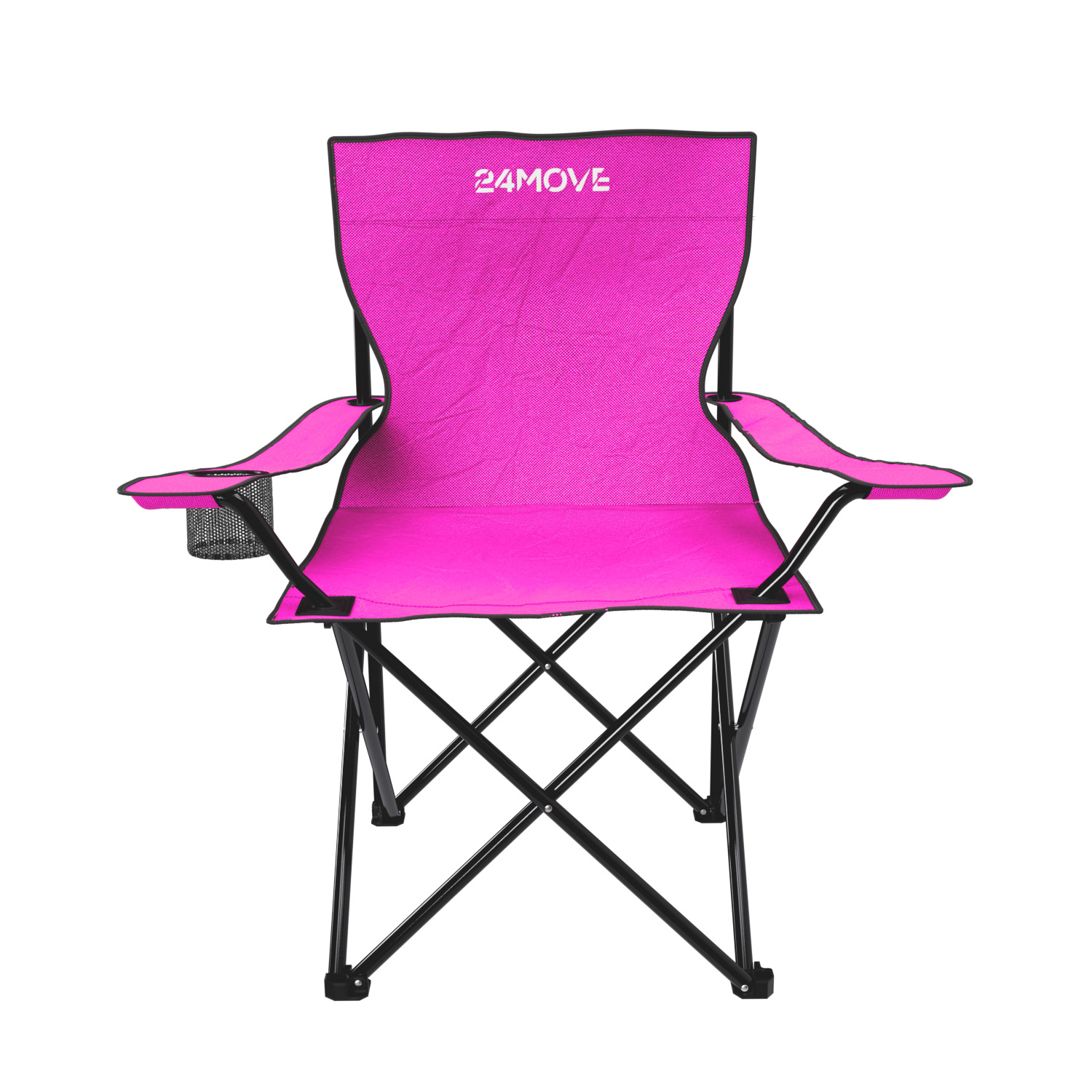 24MOVE® Campingstuhl Klappstuhl pink 1 24MOVE® Campingstuhl Klappstuhl pink