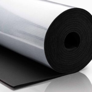 Dämmmatte selbstklebend Kautschuk (EPDM) UV- & Witterungsbeständig | 25mm Dämmstärke | 5m² | Aeroflex XT Roll (HT) | Karton