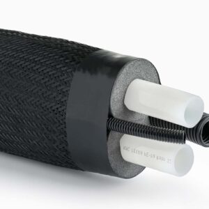 Anschlusssytem für Luft-/Wasser-Wärmepumpen | KG-Rohr Verlegung | PEX40 | 25m | Aeroline pex pro gs