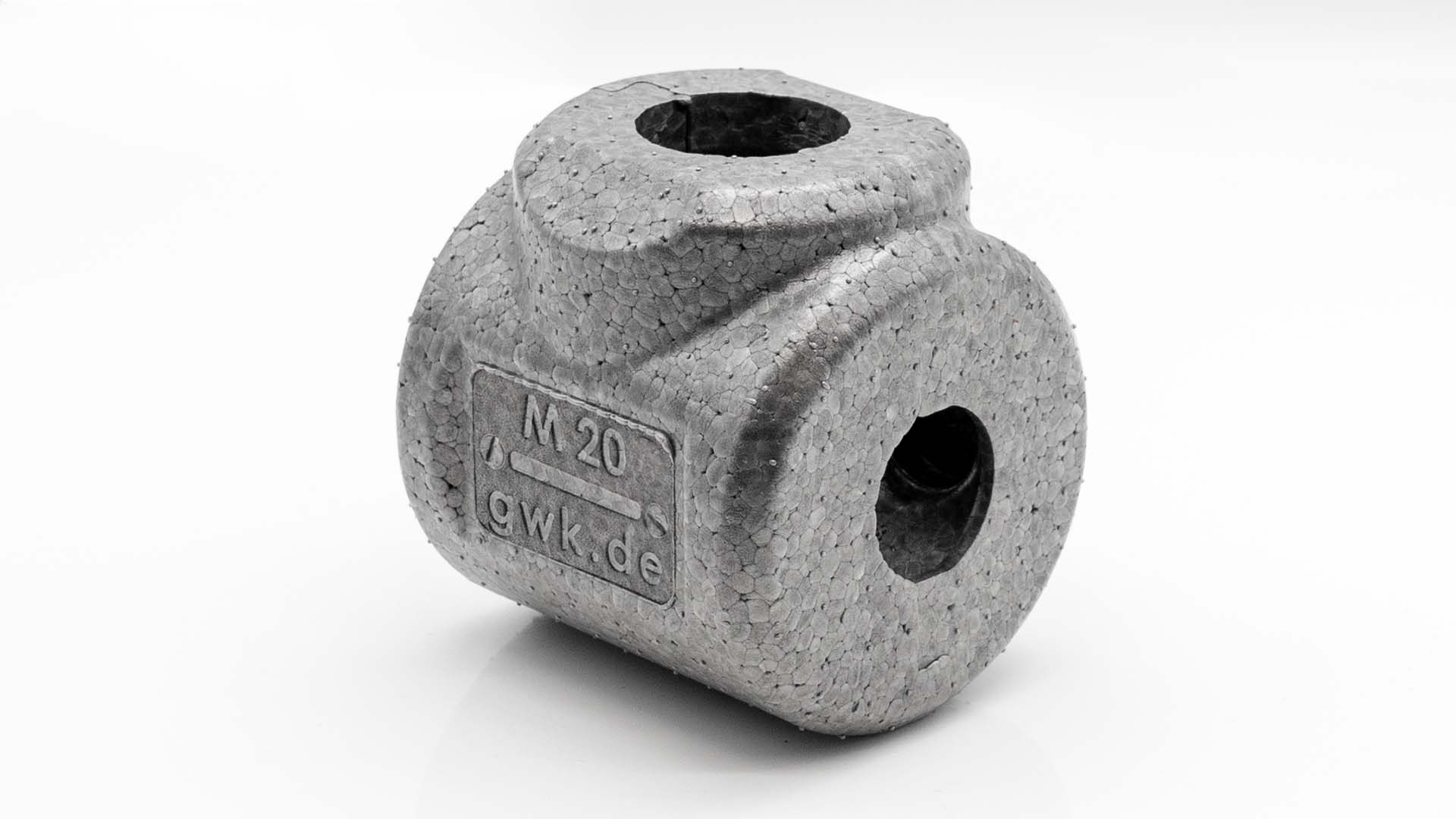 Rohrisolierung Dämmkappe für Geradsitzarmatur | GWK Serie M EPP-Box | DN15 - 1/2 Zoll 1 Rohrisolierung Dämmkappe für Geradsitzarmatur | GWK Serie M EPP-Box | DN15 - 1/2 Zoll