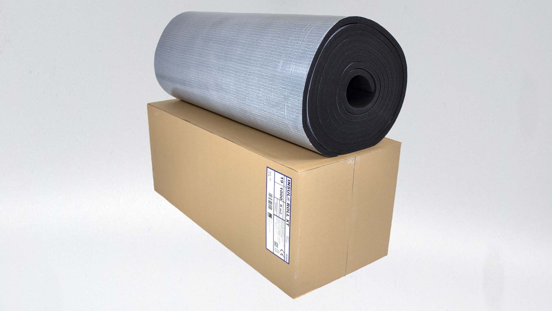 Dmmmatte selbstklebend 19mm 6m Insul Roll