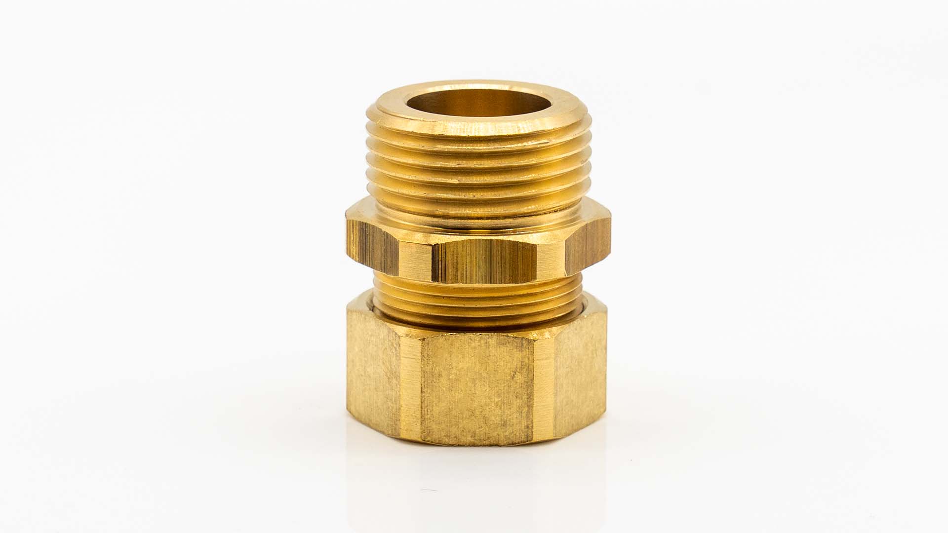 Metallisch dichtende Verschraubung mit Aussengewinde DN 16 DN 25 Isiclick plus