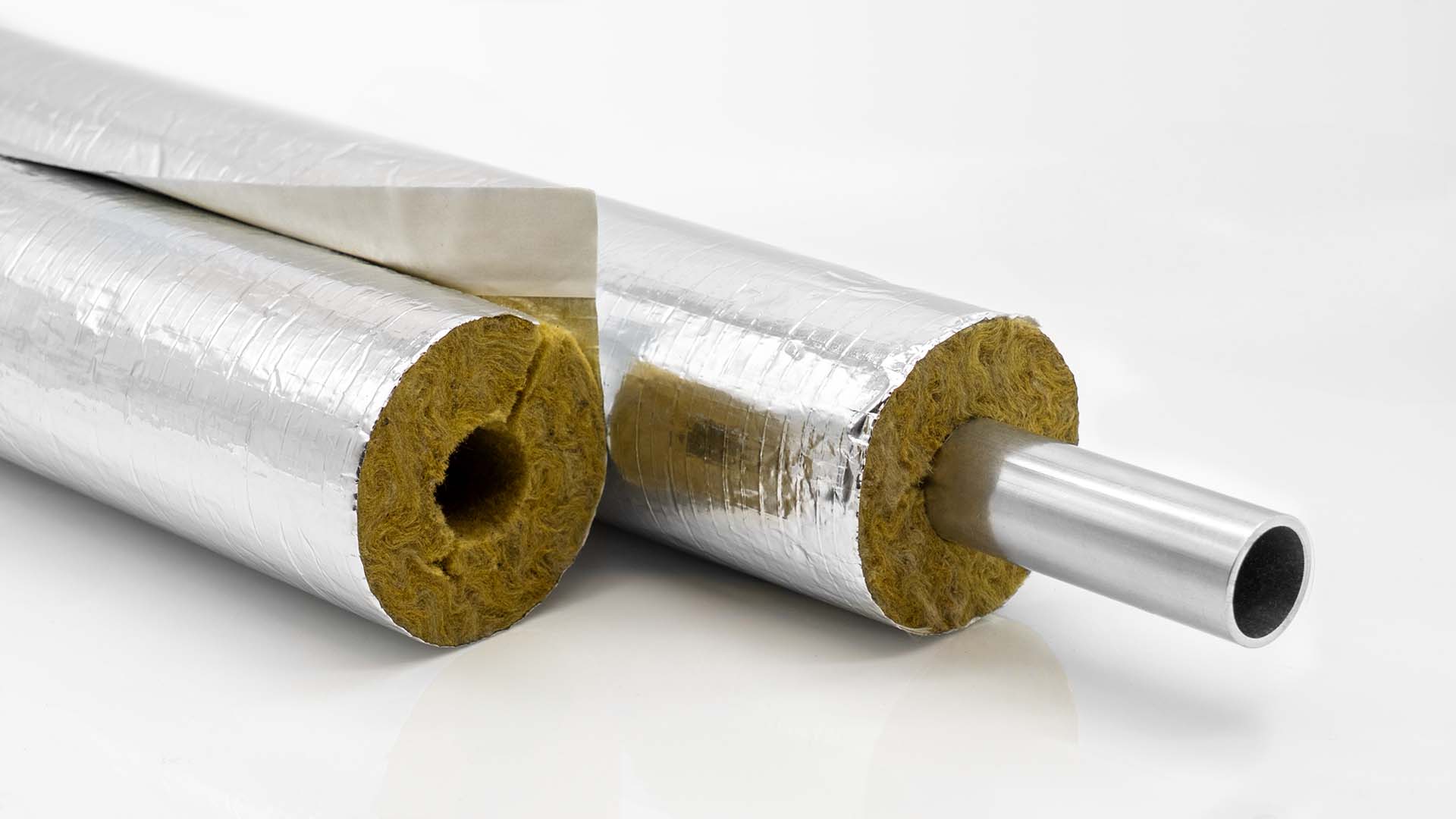 Rohrisolierung Mineralwolleschale Climatube Wool 20mm Daemmstaerke