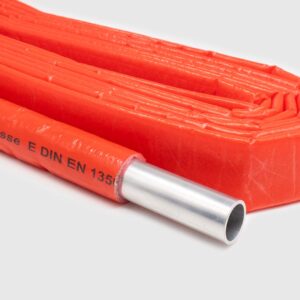 Schutzschlauch PE 10m Isolierschlauch | Kaltwasserleitung | 35mm x 4mm Dämmstärke | Climaflex | Rot