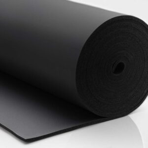Dämmmatte Kautschuk (EPDM) UV- & Hochtemperaturbeständig | 19mm Dämmstärke | 5m² | Aeroflex Roll (HT)