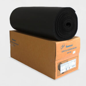 Dämmmatte Kautschuk (EPDM) UV- & Hochtemperaturbeständig | 25mm Dämmstärke | 5m² | Aeroflex Roll (HT) | Karton