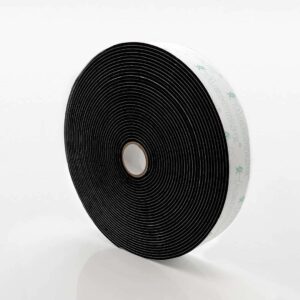 Kautschuk EPDM Aerotape (HT) Band selbstklebend | 15m Rolle | Schwarz