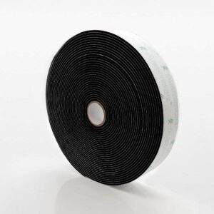 Kautschuk EPDM Aerotape (HT) Band selbstklebend | 9,1m Rolle | Schwarz