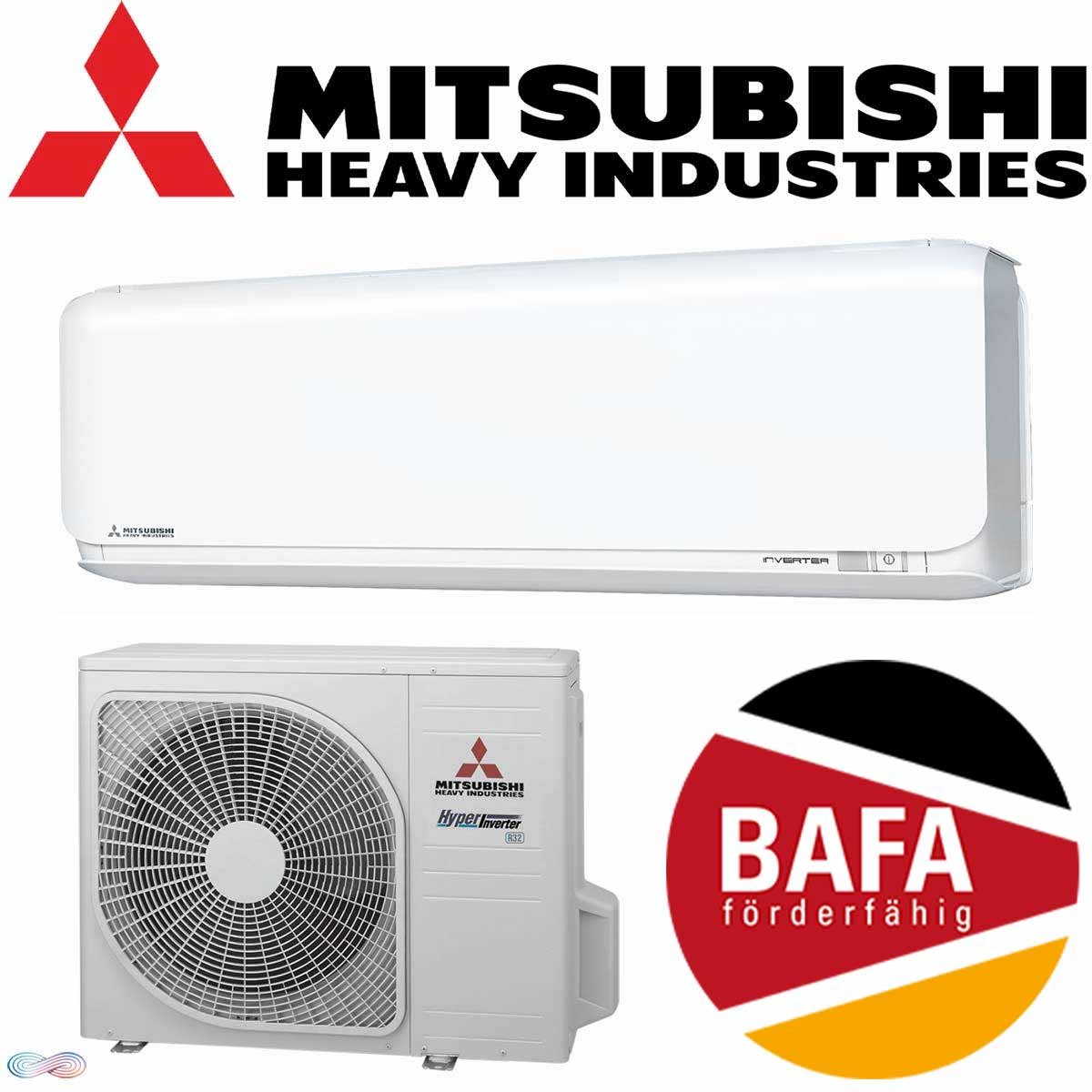 Mitsubishi Heavy Klimaanlage SRK35ZSX-WF 3,5 kW | BAFA förderfähig"" 1 Mitsubishi Heavy Klimaanlage SRK35ZSX-WF 3,5 kW | BAFA förderfähig""