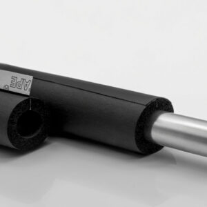 Rohrisolierung 2m selbstklebend Kautschuk HiTemp & Solar EPDM | 60mm x 9mm Dämmstärke | AEROFLEX® (HT) XT/LP