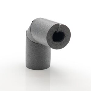 Rohrisolierung PE Bogen 90° selbstklebend | 35mm x 13mm Dämmstärke | NMC climatube easy