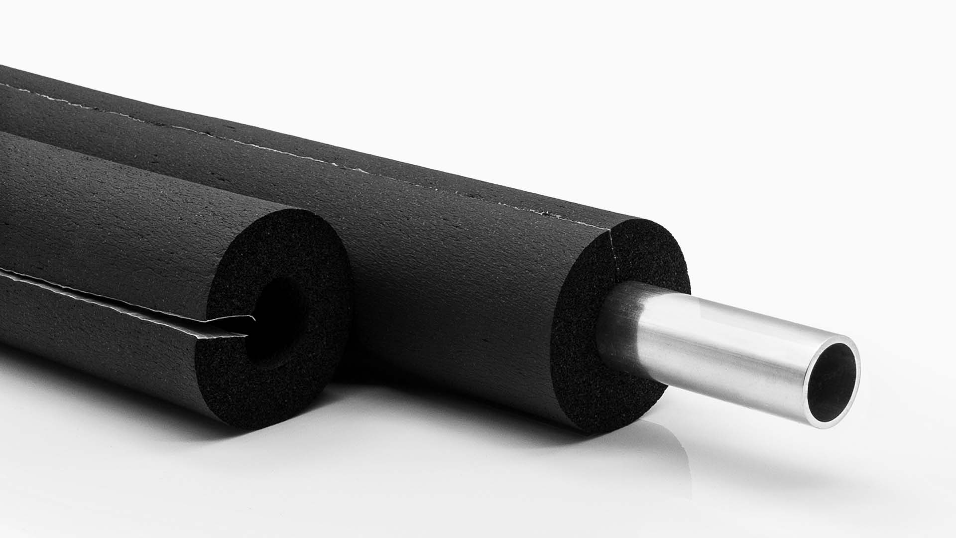 rohrisolierung kaelte klima insul tube kautschuk 2m selbstklebend daemmdicke 19mm