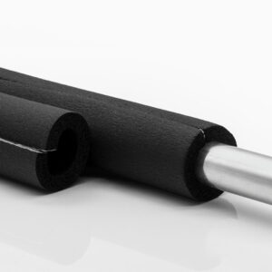 Rohrisolierung Kälte & Klimatechnik Kautschuk 2m Isolierschlauch selbstklebend | 48mm x 9mm Dämmstärke | NMC Insul-Tube XT