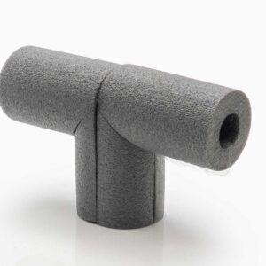 Rohrisolierung PE T-Stück selbstklebend | 28mm x 13mm Dämmstärke | NMC Climatube easy | 50% GEG