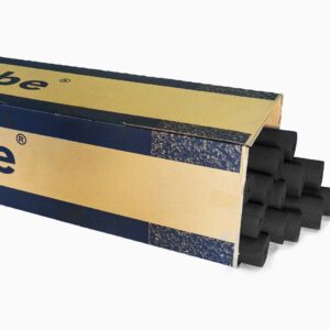 Rohrisolierung Kälte & Klimatechnik Kautschuk 2m Isolierschlauch | 8mm x 6mm Dämmstärke | NMC Insul-Tube | VPE Karton