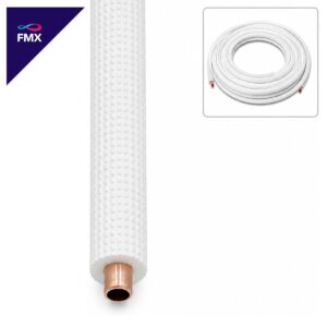 Isolierte Kupfer Kältemittelleitung 5/8"""" (15,88 mm)  - Meterware""