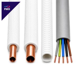 Leitungsset 1/4"""" + 5/8"""" (6,35/15,88 mm) Isolierte...