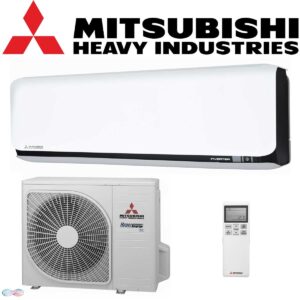 Mitsubishi Heavy Klimaanlage SRK25ZSX-WFB 2,5 kW | Schwarz |...